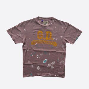 Gallery Dept Dusty Pink Psychology Ed Paint Splatter T-Shirt
